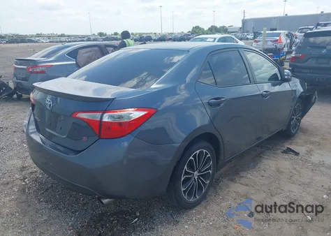 2014 Toyota Corolla S Plus z USA, uszkodzony, nr VIN 2T1BURHE7EC024116